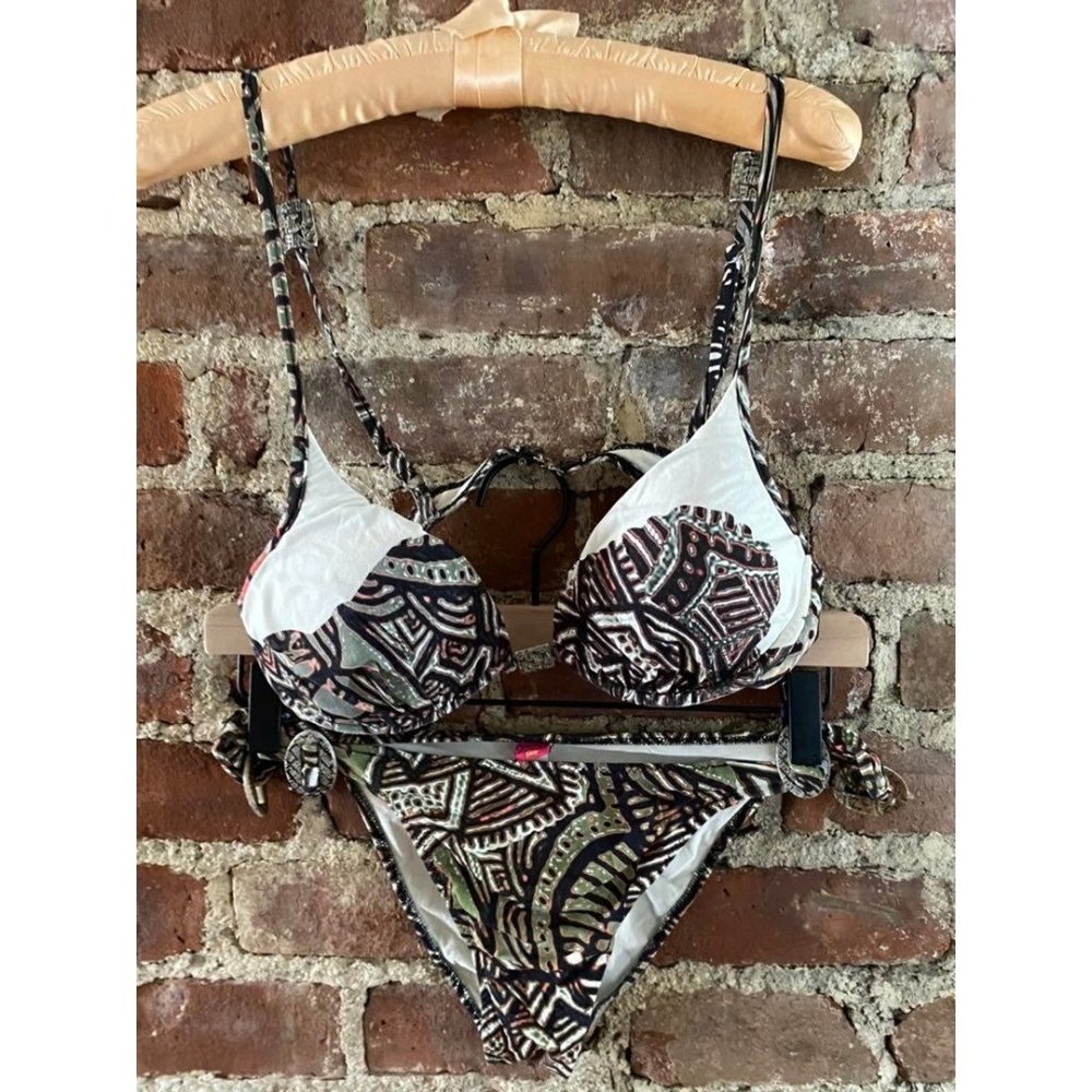 Save The Queen Sun Bikini Aztec Print S
